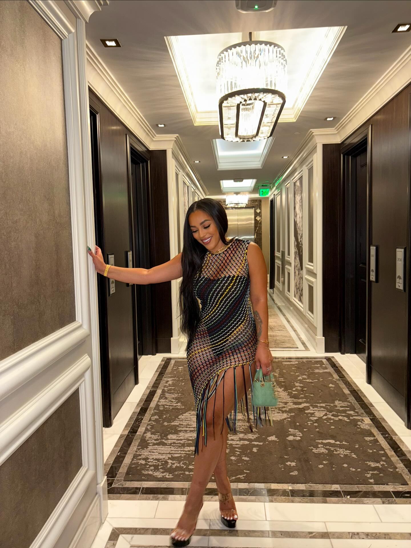 Joie Chavis in a poised dance stance, conveying strength, focus, and grace.