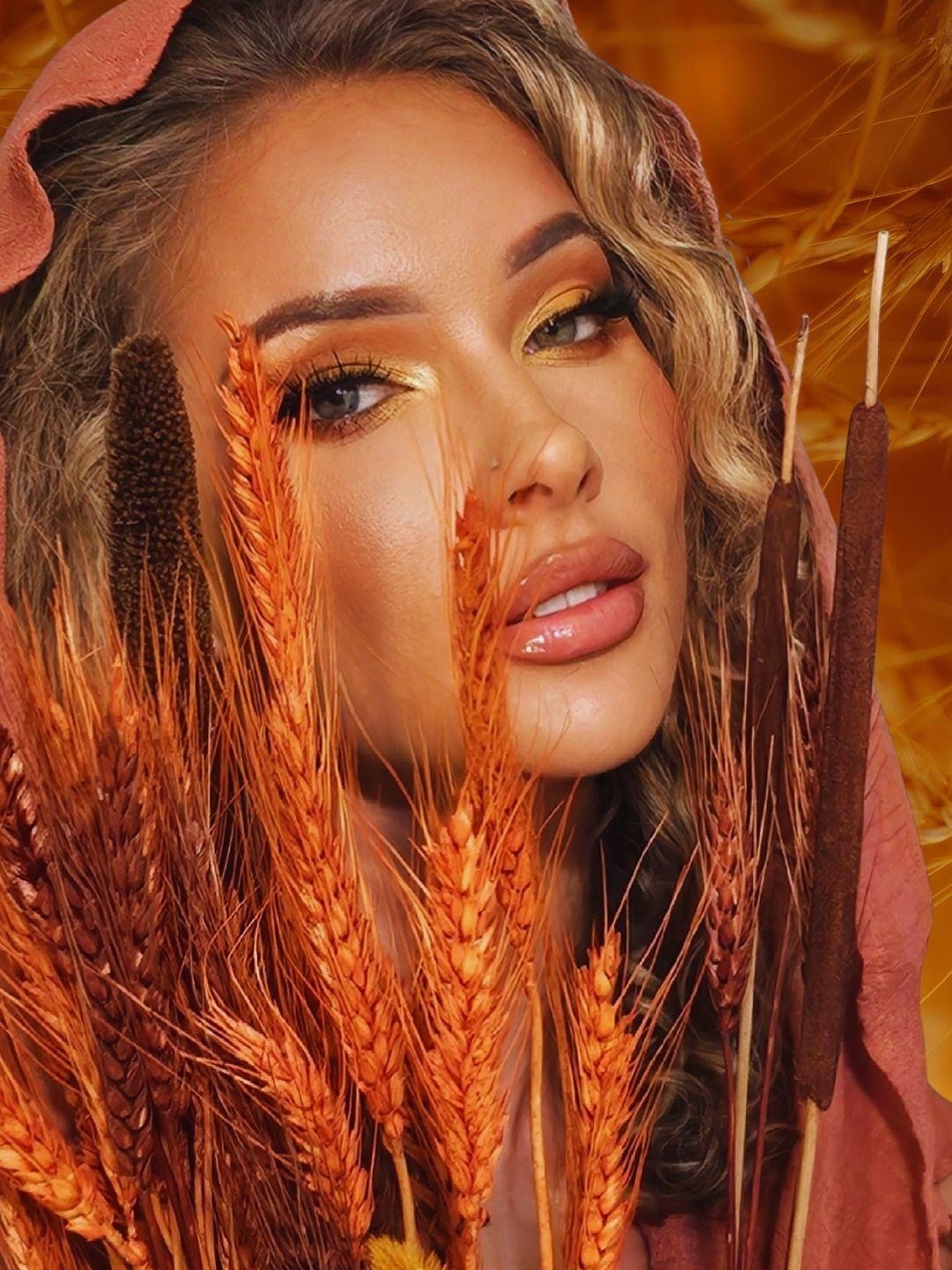 Lauren Wood in neutral athletic wear against a clean studio backdrop, reflecting fitness focus and entrepreneurial poise