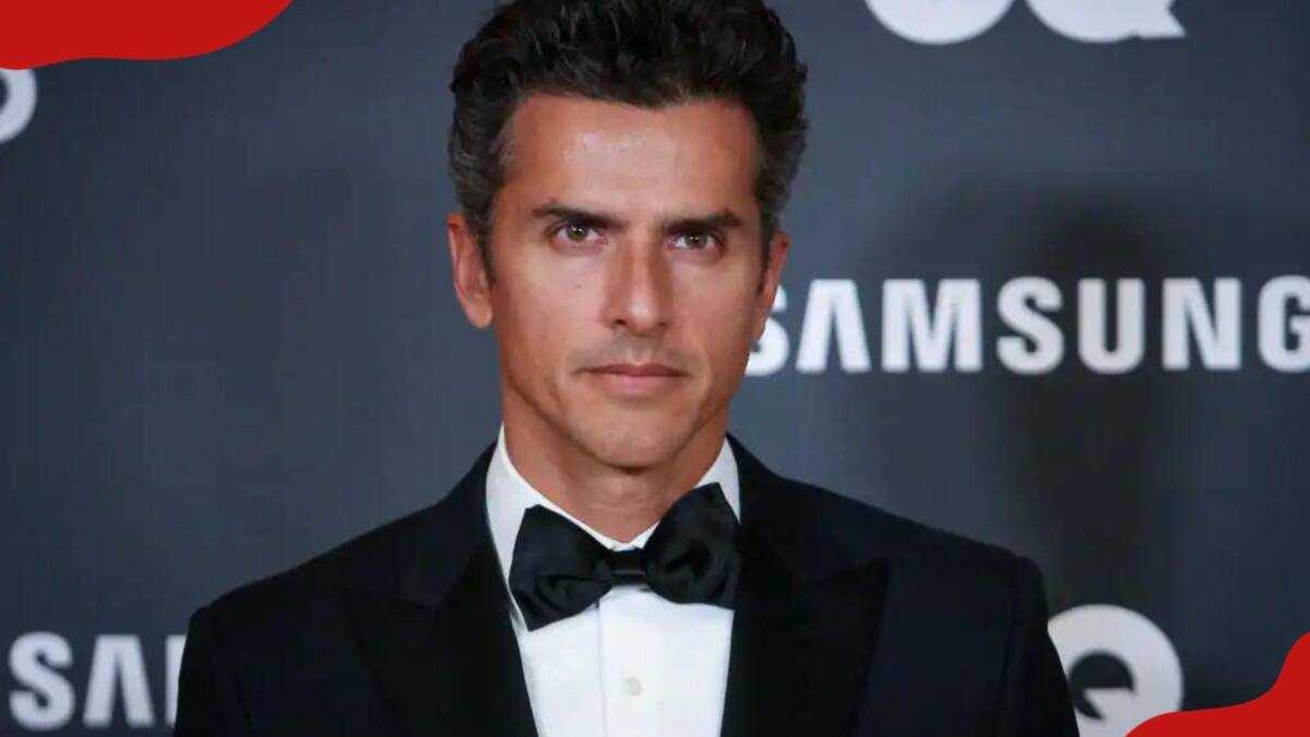 Orson Salazar in a composed portrait, suggesting a measured approach to privacy and relationships.