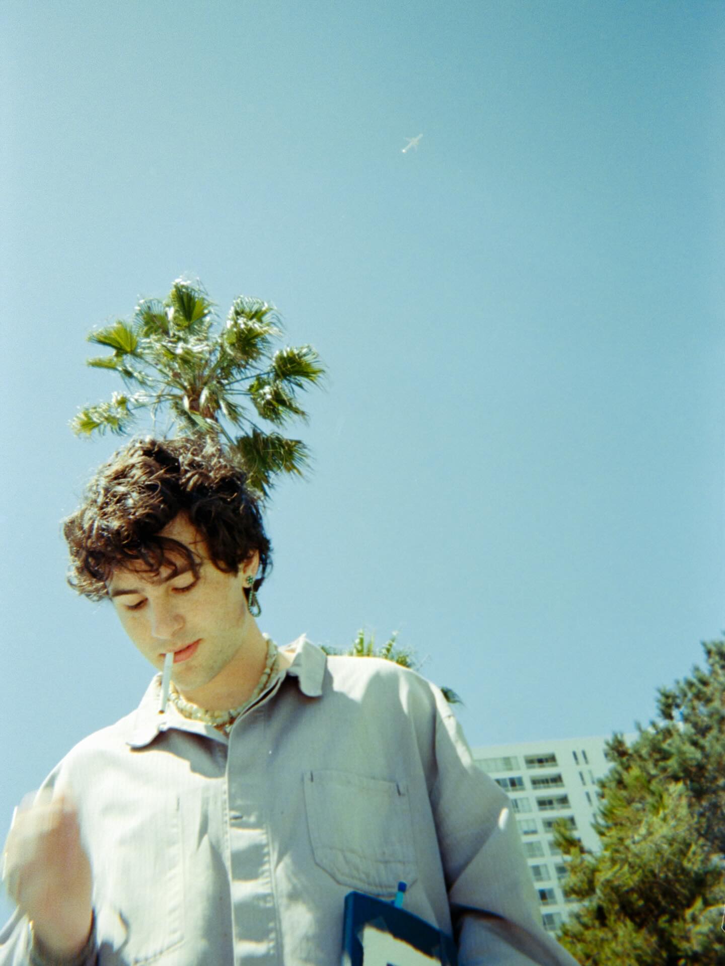 Portrait of Taj Cross, a young television actor known for playing Sam on PEN15