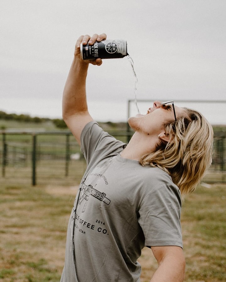 Rocker Steiner rides a bareback bronc, legs driving in rhythm as the horse kicks in midair, capturing the power and balance of modern rodeo.